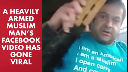 Muslim charged with making TERROR threats in gun video outside Christian conference