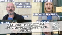 Présidentielle: Ambiance «intense» dans les bureaux de vote