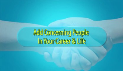 Add concerning people in your career & life - Motivational Video by Qasim Ali Shah