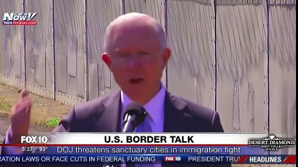Jeff Sessions BLASTS journalist asking if deportations are racist