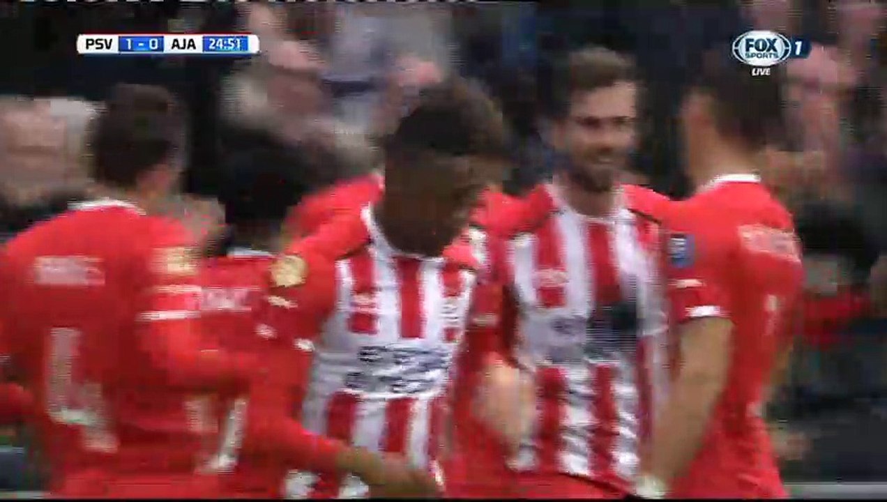Jurgen Locadia Goal HD - PSV Eindhoven 1-0 Ajax- 23.04.2017
