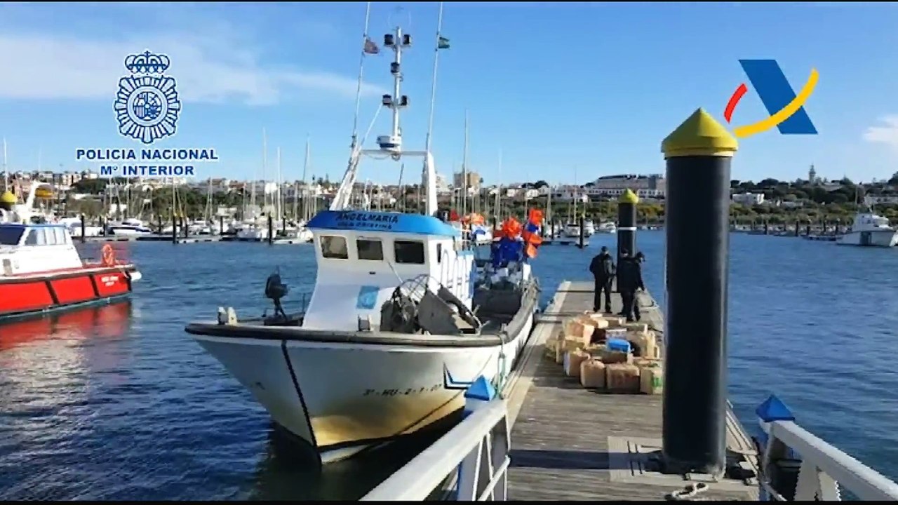 Incautadas más de 3 toneladas de hachís en una operación contra el narcotráfico en la costa de Huelva