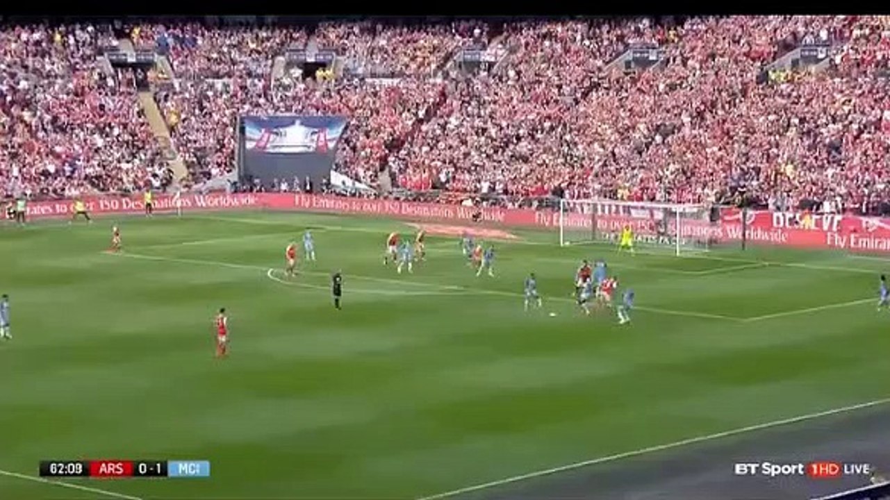 But Aguero Arsenal vs Manchester City 0-1
