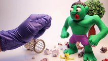 Hulk LEGO BATMAN Robber! Real Superhero Animation Movies (Play Doh Stop Motion)