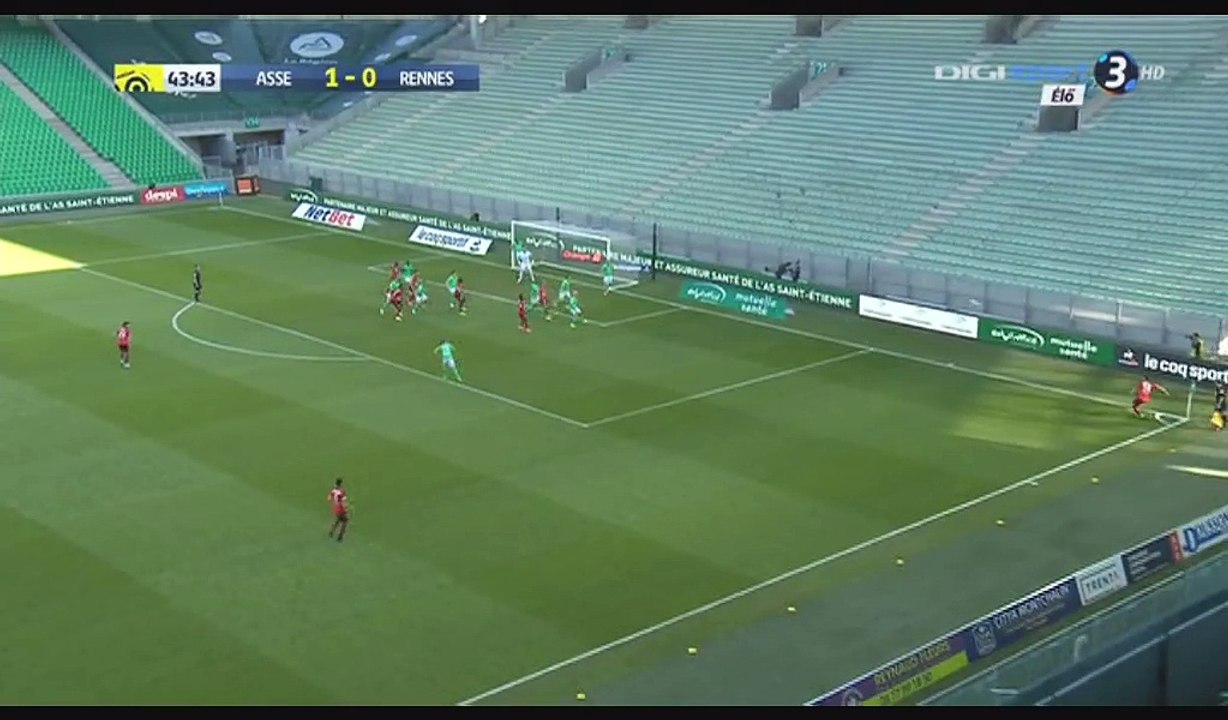 Edson Mexer Goal HD - St Etienne 1-1 Rennes - 23.04.2017