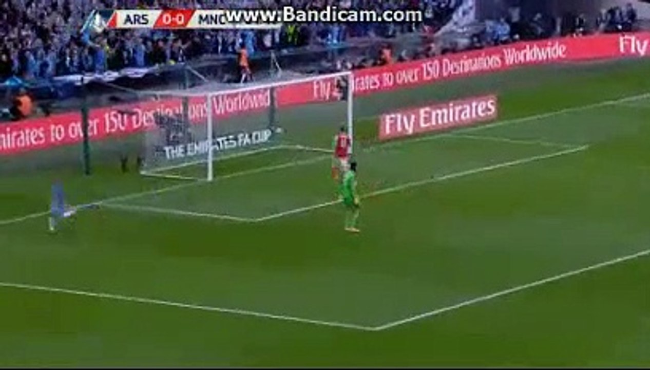 All Goals & highlights HD   Arsenal  1-1  Manchster  City  23-04-2017