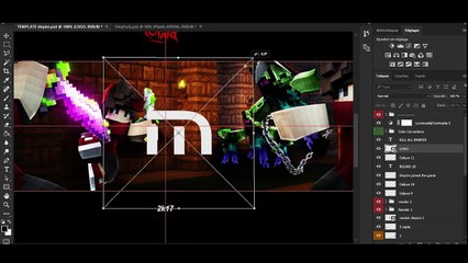 1ER SPEEDART MINECRAFT SUR LA PLATFORME DALYMOTION
