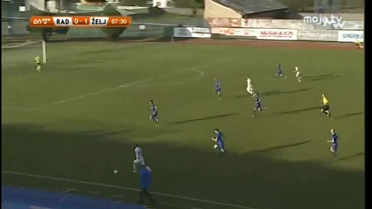 FK Radnik B. - FK Željezničar / Stanić crveni karton