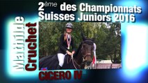 Mathilde Cruchet Championnats suisses 2016