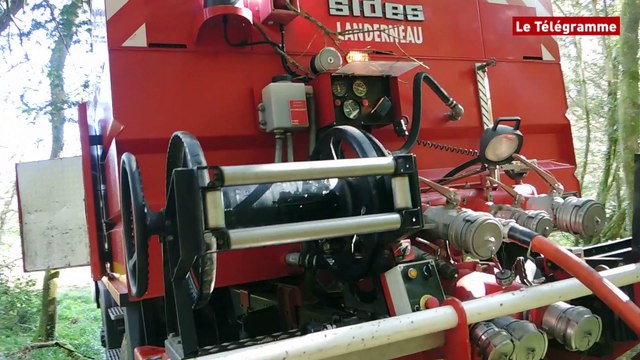 Plounéventer (29). 5 ha de broussailles détruits par un incendie