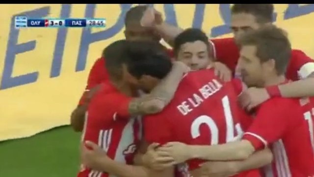 3-0 Το γκολ του Αλμπέρτο ντε λα Μπέγια Ολυμπιακός 3-0 ΠΑΣ Γιάννινα – 23.04.2017