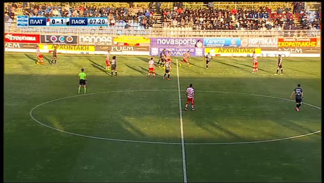 0-2 Το γκολ του Τζάλμα Κάμπος - Πλατανιάς 0-2 ΠΑΟΚ – 23.04.2017 [HD]
