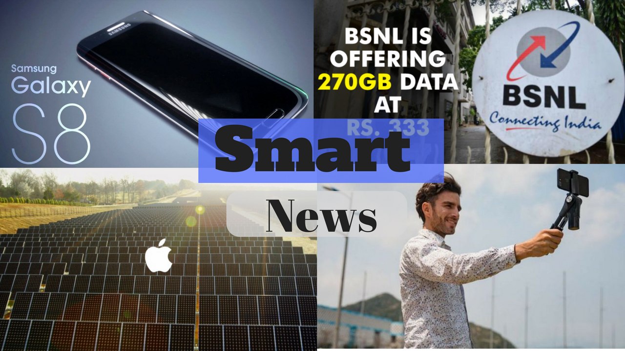 270 GB data at 333, Alpple is getting green, Mi 6 will launch in india, Nokia 3310 #smartnews