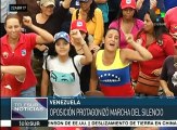 Chavistas hacen de sus manifestaciones fiestas de alegría y paz