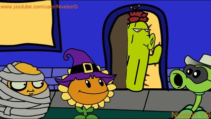 Plants vs zombies Halloween short animation