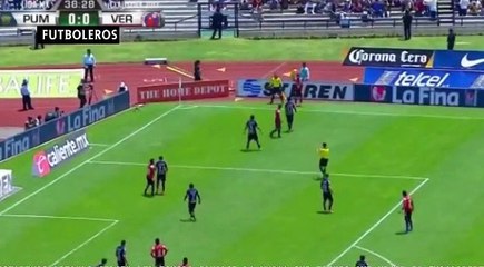 Leandro Velazquez Goal HD - U.N.A.M.- Pumas	0-1	Veracruz 23.04.2017
