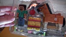 Unboxing Minecraft birthday presents for 7th birthday