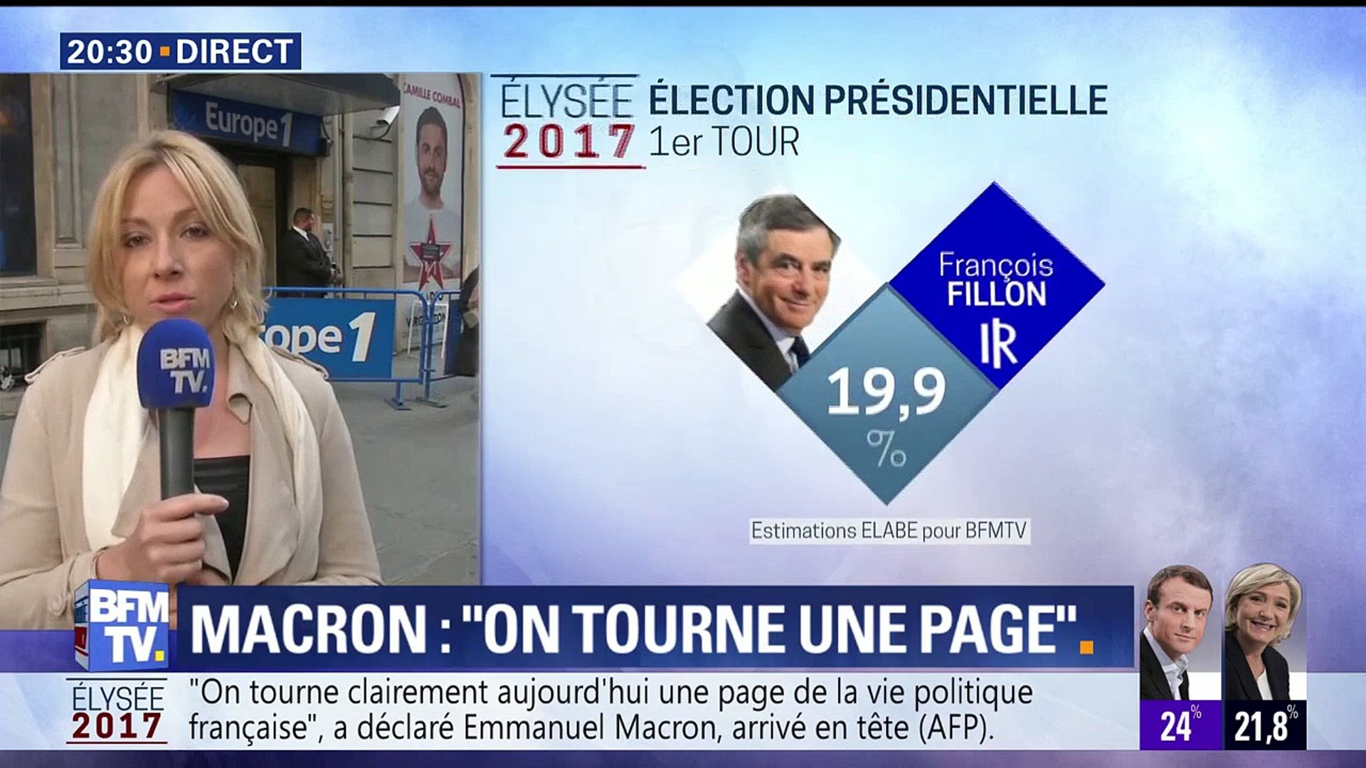 Florence Portelli (porte-parole de François Fillon) : "Je voterai Emmanuel  Macron" - Vidéo Dailymotion