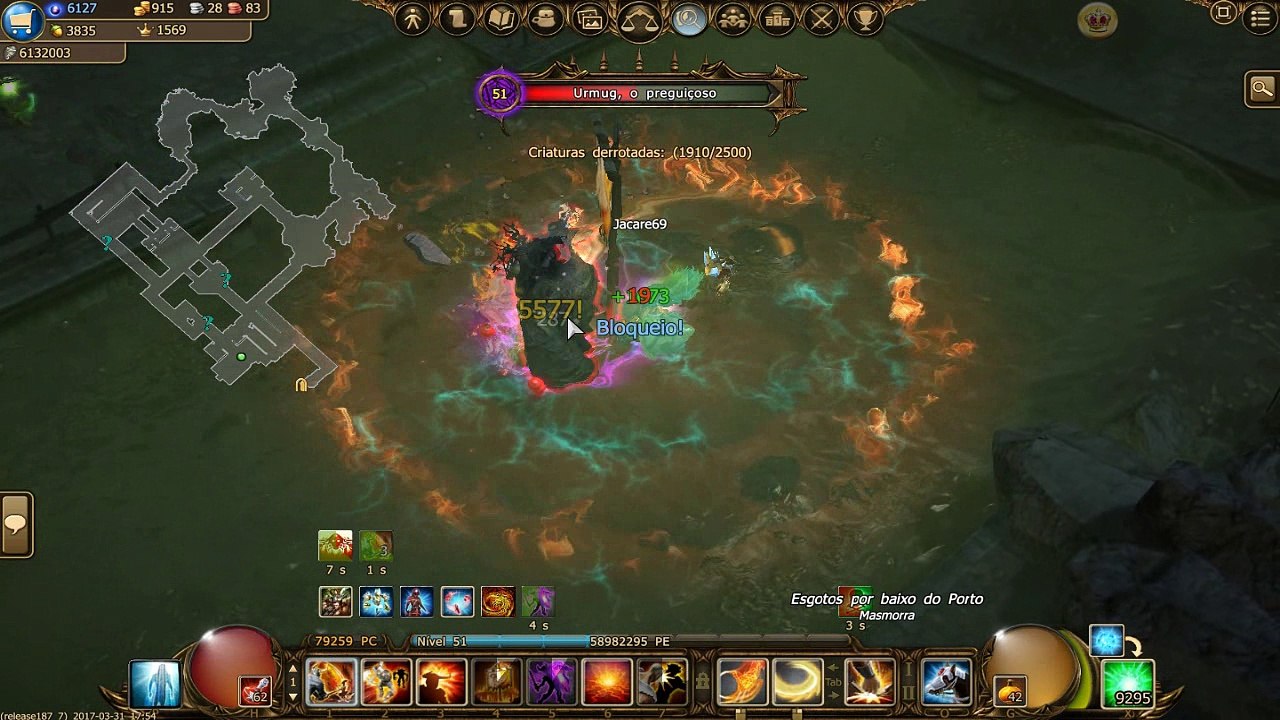 Drakensang NEW evento Esgotos contaminados de kingshil mapa 3