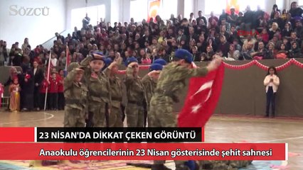 23 Nisan’da dikkat çeken görüntü!