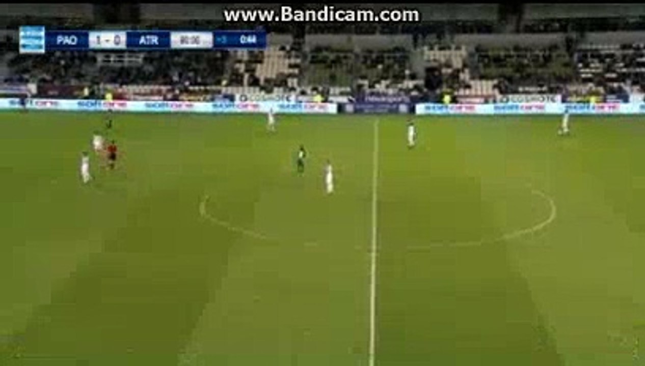 Fyntanidis  RED  CARD  - Panathinaikos 1-0 Atromitos 23.04.2017