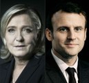 Présidentielle 2017: Emmanuel Macron et Marine Le Pen en tête du 1er tour