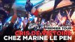Scènes de liesse chez Marine Le Pen, qualifiée pour le second tour de l'élection présidentielle