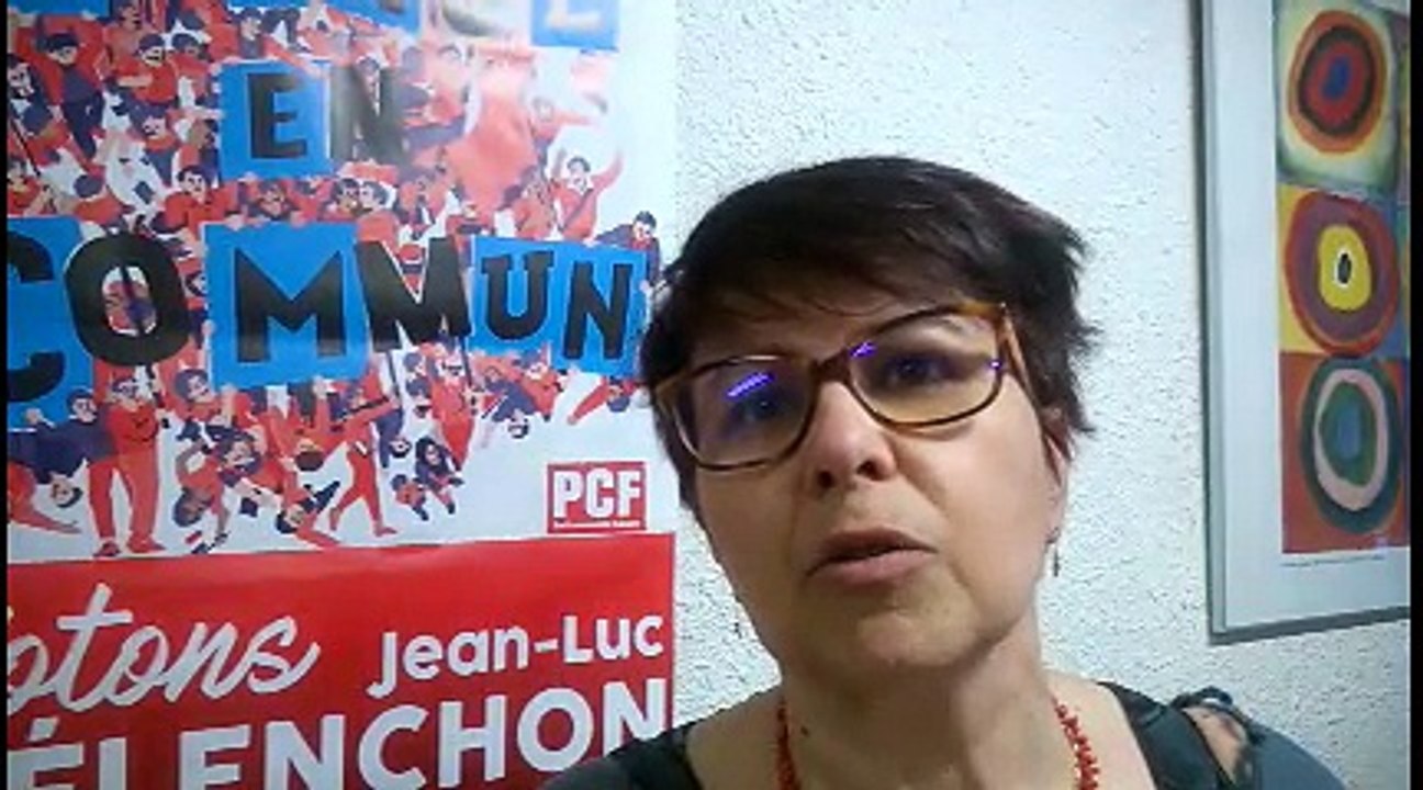 Nathalie Mayaudon, secrétaire départementale PCF 05 réagit aux résultats du premier tour