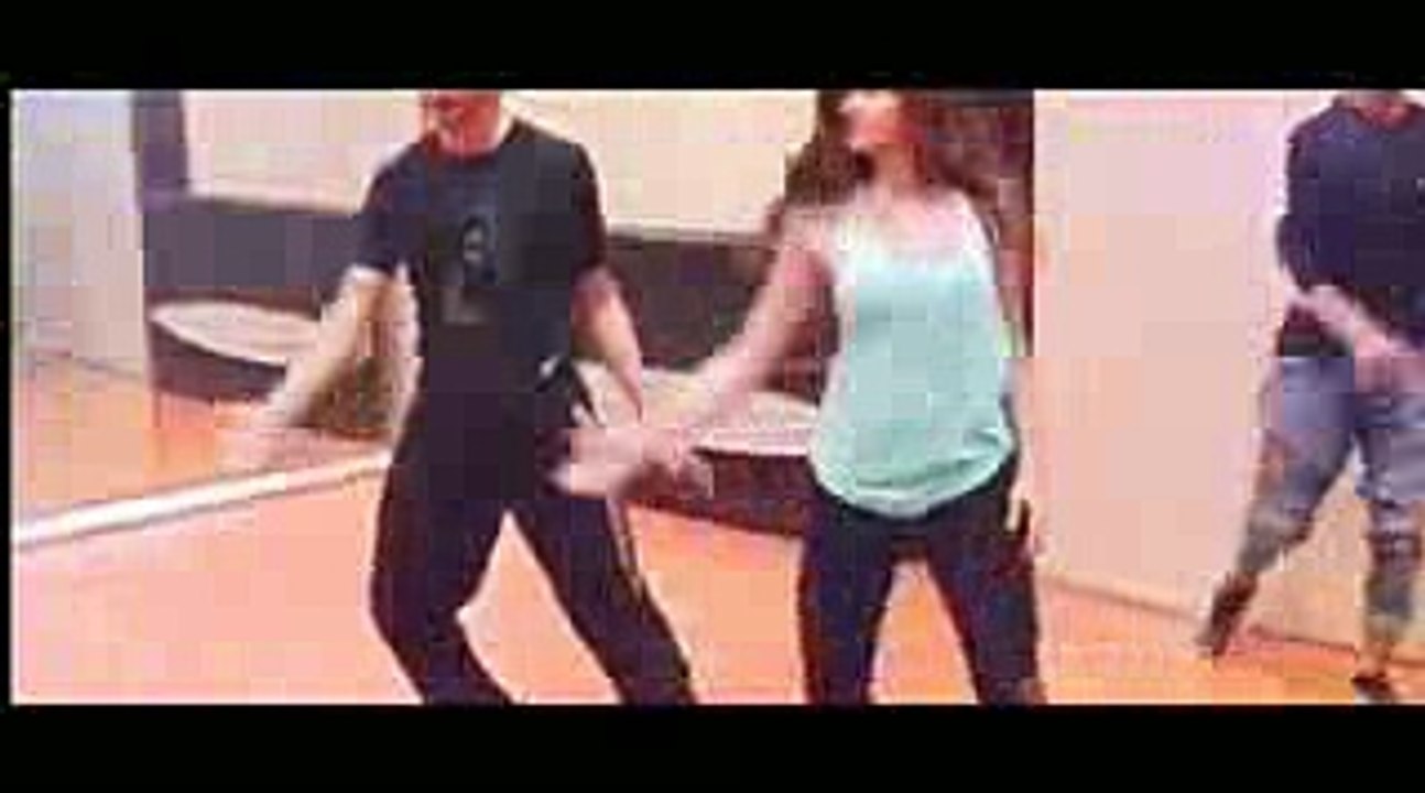 -- Shakti Astitva Ke Ehsaas ki -- ke Rubina-Vivian ki Dance Practice Golden Petal Awards ke Liye