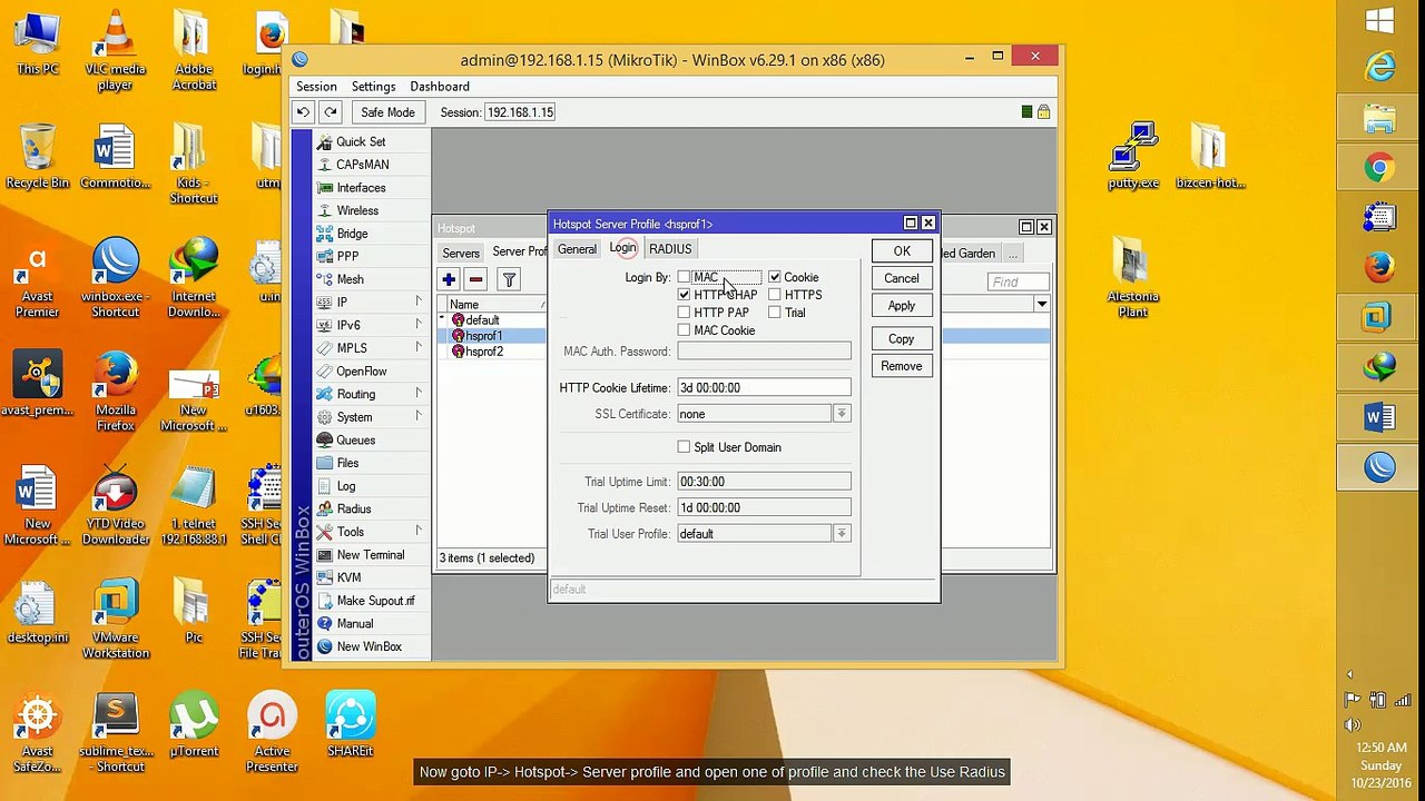 RADIUSdesk - configure MikroTik hotspot as Radius Client