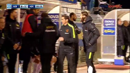 Το γκολ του Σέρχιο Αραούχο - Λεβαδειακός 0-1 ΑΕΚ – 23.04.2017