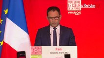Présidentielle 2017 : Benoît Hamon «appelle à battre le FN»