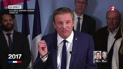 Dupont-Aignan donnera son choix pour le second tour en "début de semaine"