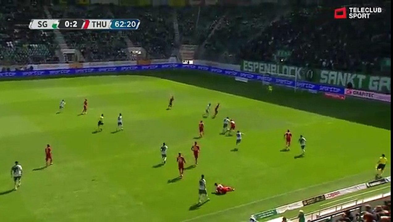 St. Gallen 1:2 FC Thun  (Swiss Super League 22.April )