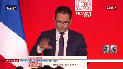 Benoît Hamon appelle à voter pour Emmanuel Macron