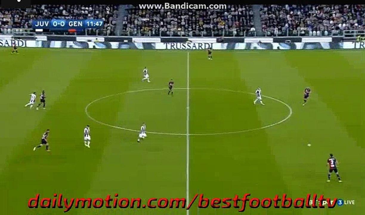 Gianluigi Buffon Huge Save HD - Juventus vs Genoa - Serie A - 23.04.2017 HD