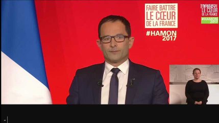 Hamon appelle à voter Macron et estime "avoir échoué"