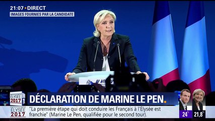 Marine Le Pen : "Il est temps de libérer le peuple français"