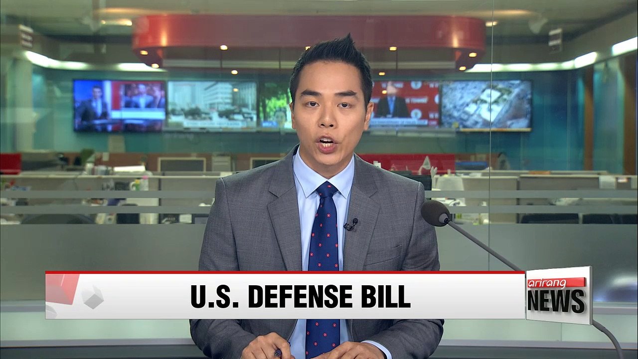 U.S. House of Representatives passes defense bill