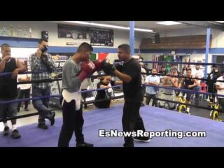 Mikey Garrcia Enjoys KO of year vs Barros RObert Garcia Gets Another Win