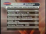 Αποτελέσματα-Βαθμολογία 20ης αγωνιστικής 2007-08 Στη ΄σεντρα-Tv thessalia