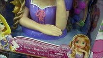 DISNEY PRINCESS Disney Rapunzel Styling Head Rapunzel from Tangled Video Toy Review