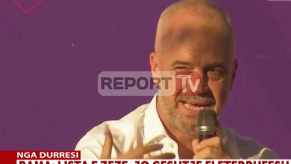 Report TV - Rama:Qeveria e re do të jetë më e vogël, do shkrijmë 'shushunjat'