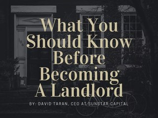 What You Should Know Before Becoming A Landlord