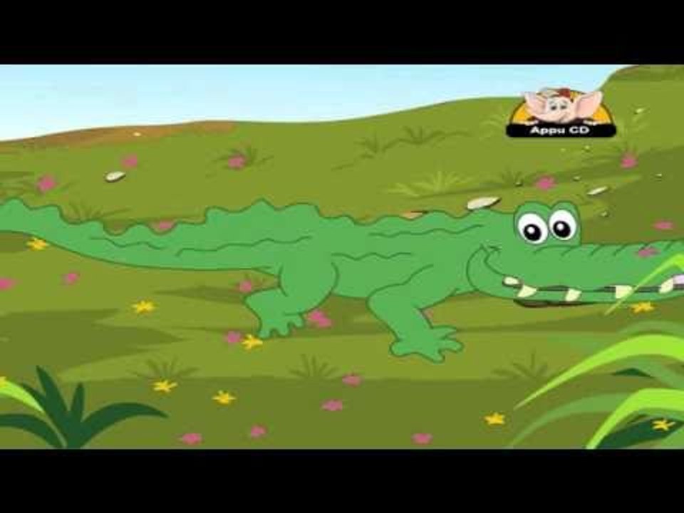 Animal Sounds in Gujarati - Crocodile