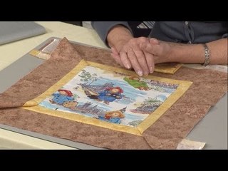 Mitred patchwork corners with  Valerie Nesbitt (taster video)