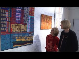 Structures Textile Exhibition (part 3) with Kate Findlay (taster video)