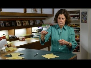 Clever tip from Linda Seward - textile artist and quilt book author.