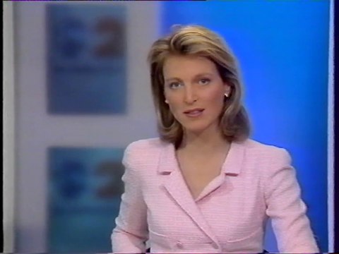 France 2 - 7 Avril 1996 - Pubs, Le coup de coeur , JT Nuit (Florence Dauchez), météo (Sophie Davant)