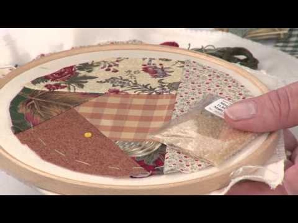 Crazy patchwork embellishment with Lorna Bateman (taster video)